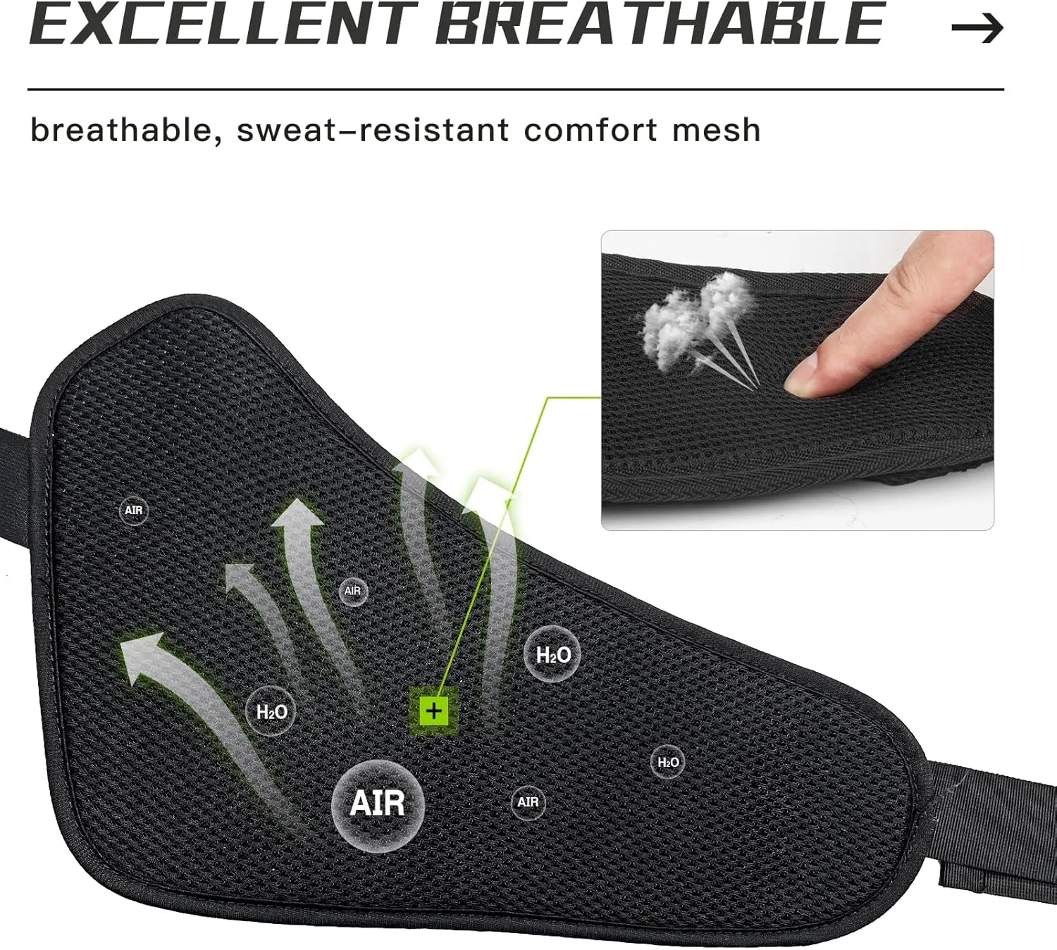 PYFK Running Belt Hydration Waist Pack with Water Bottle Holder for Men Women Waist Pouch Fanny Bag Reflective
