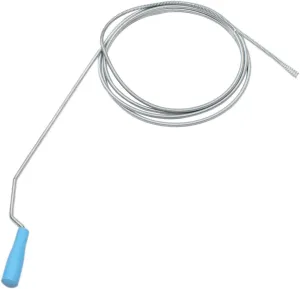 Qtqgoitem Bathroom Hand Turbo Pipe Snake Spring Sink Drain Cleaner 4.2M 13.8 Ft (model: 845 e9b 7f2 959 a43)