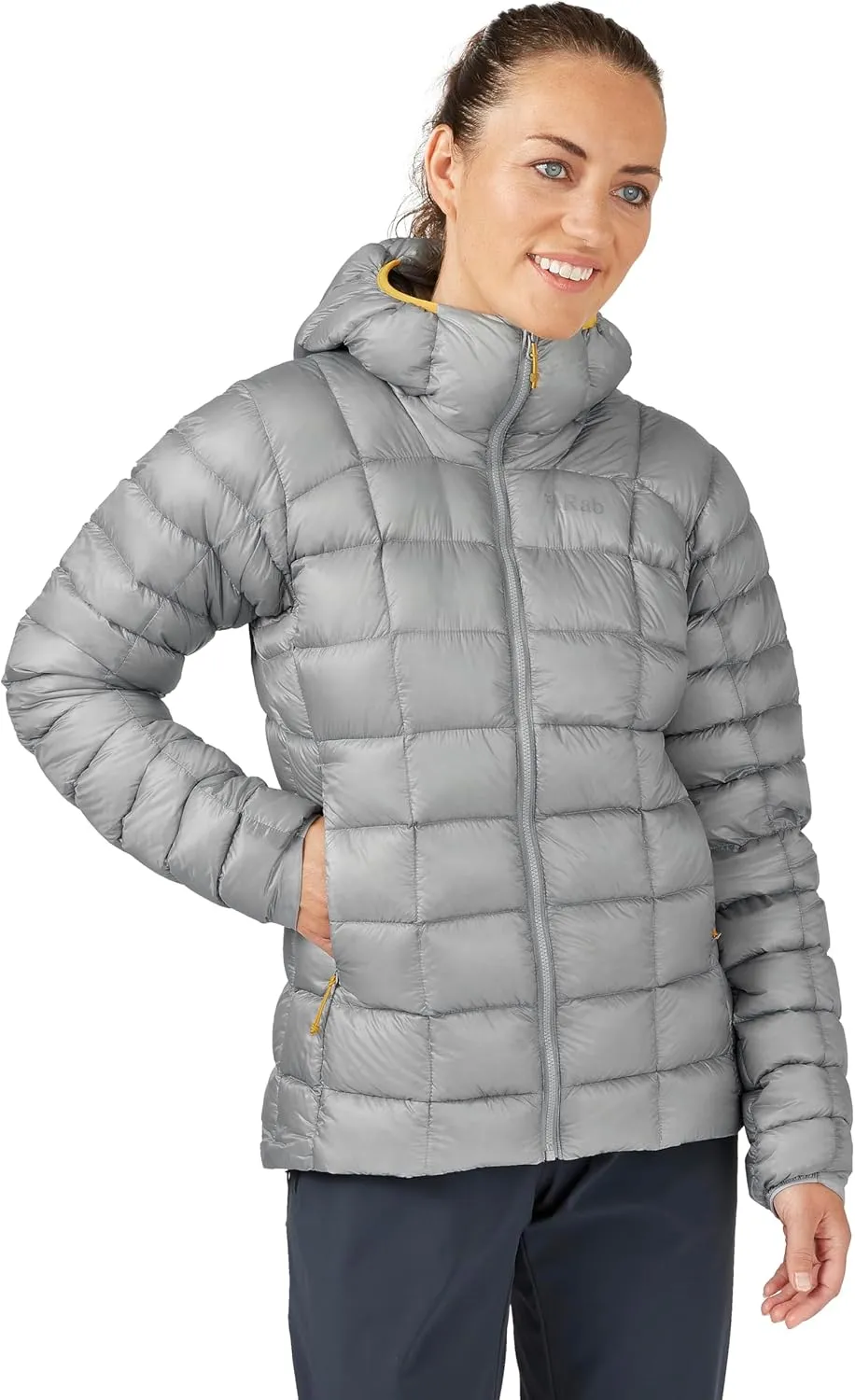 Rab Women’s Mythic G Down Jacket Lightweight Insulated Coat for Hiking, Skiing, & Mountaineering