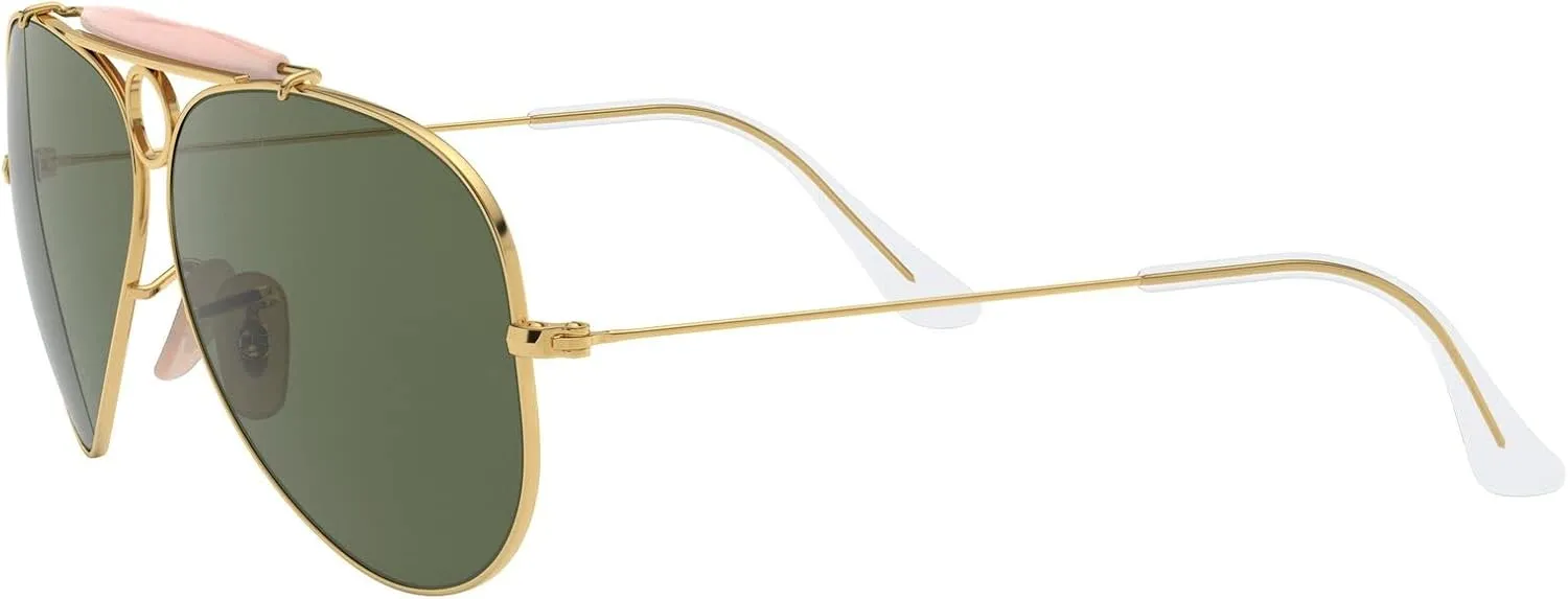 Ray-Ban RB3138 Shooter Aviator Sunglasses