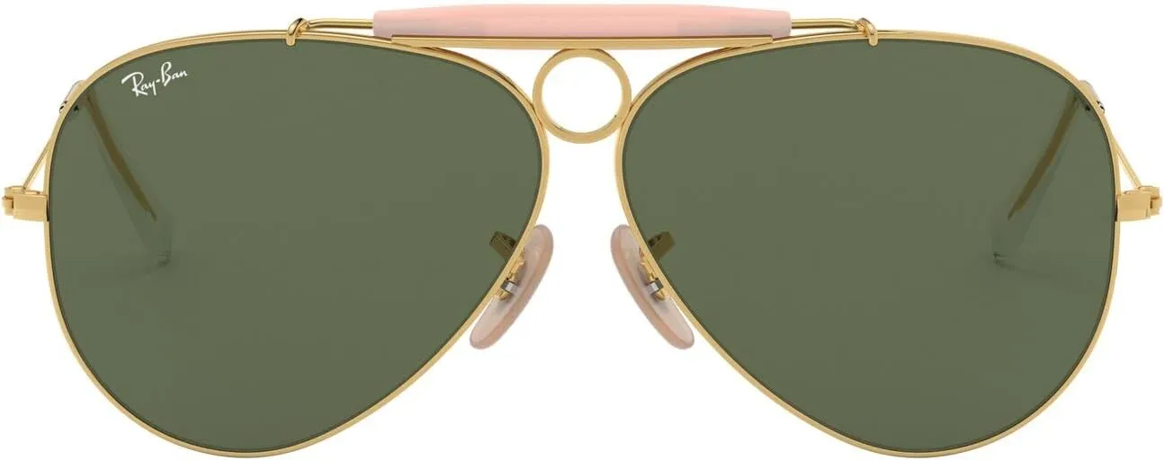 Ray-Ban RB3138 Shooter Aviator Sunglasses