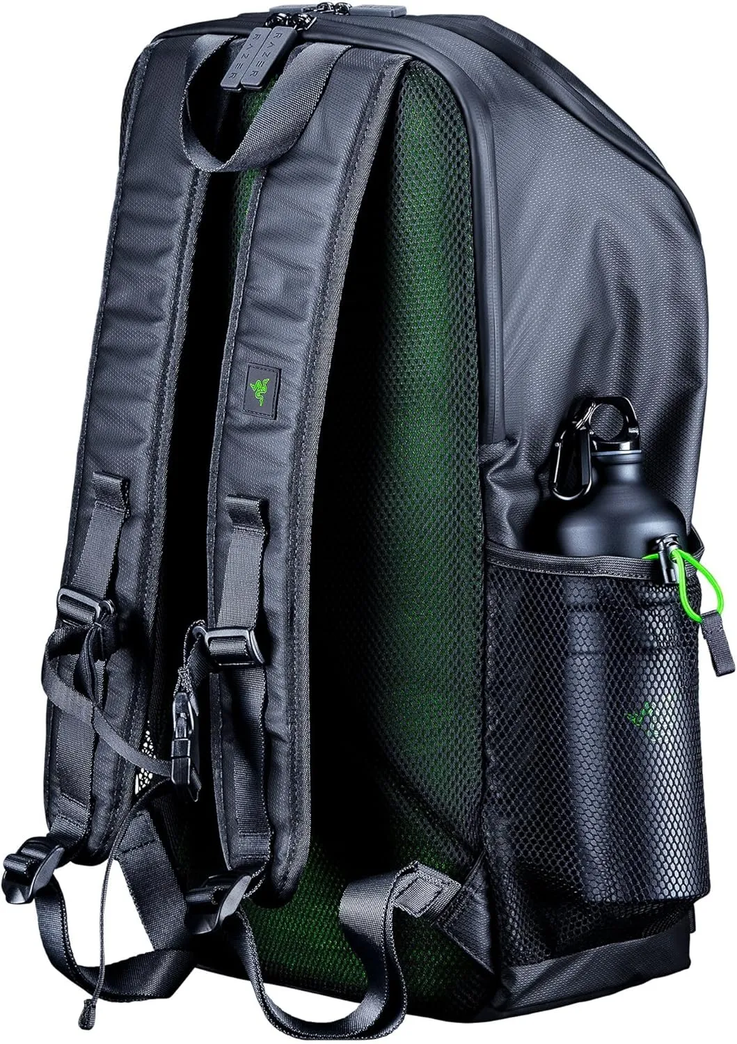 Razer Scout 16" Gaming Laptop Backpack: Lightweight Travel Carry On Computer Bag - Water Resistant - Fits 16 inch Notebook - Black