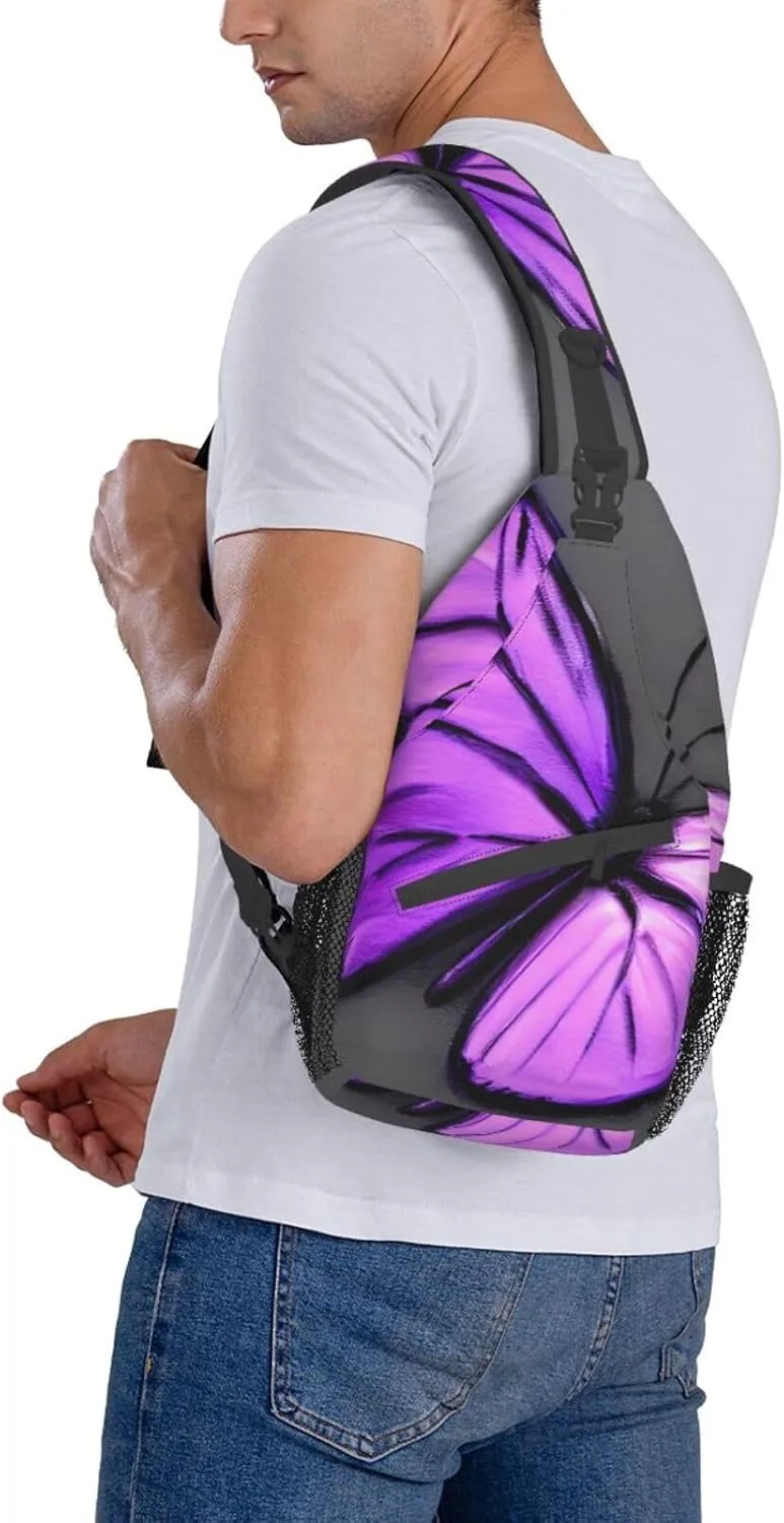 Red Wine Cellar Unisex Daypack Chest Pack â€“ Lightweight & Stylish Hiking Rucksack, Versatile Messenger Bag