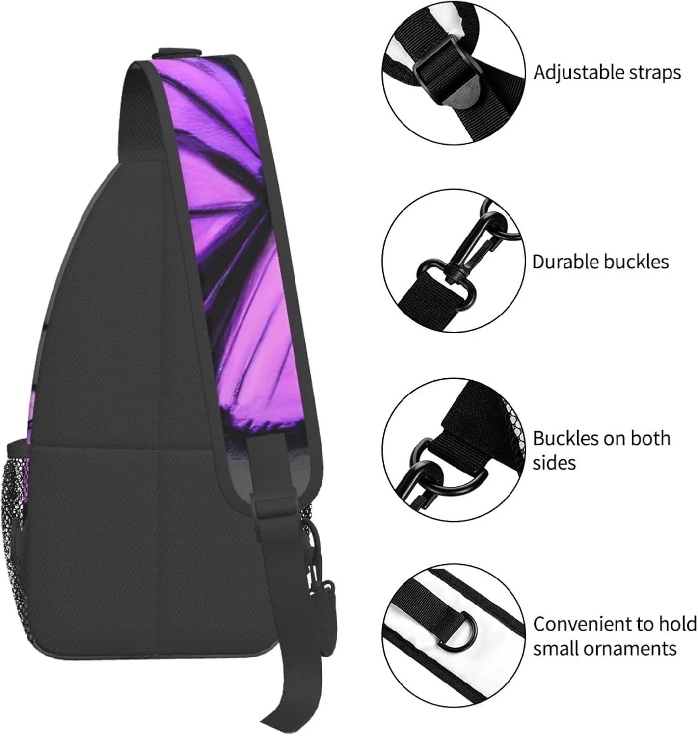 Red Wine Cellar Unisex Daypack Chest Pack â€“ Lightweight & Stylish Hiking Rucksack, Versatile Messenger Bag