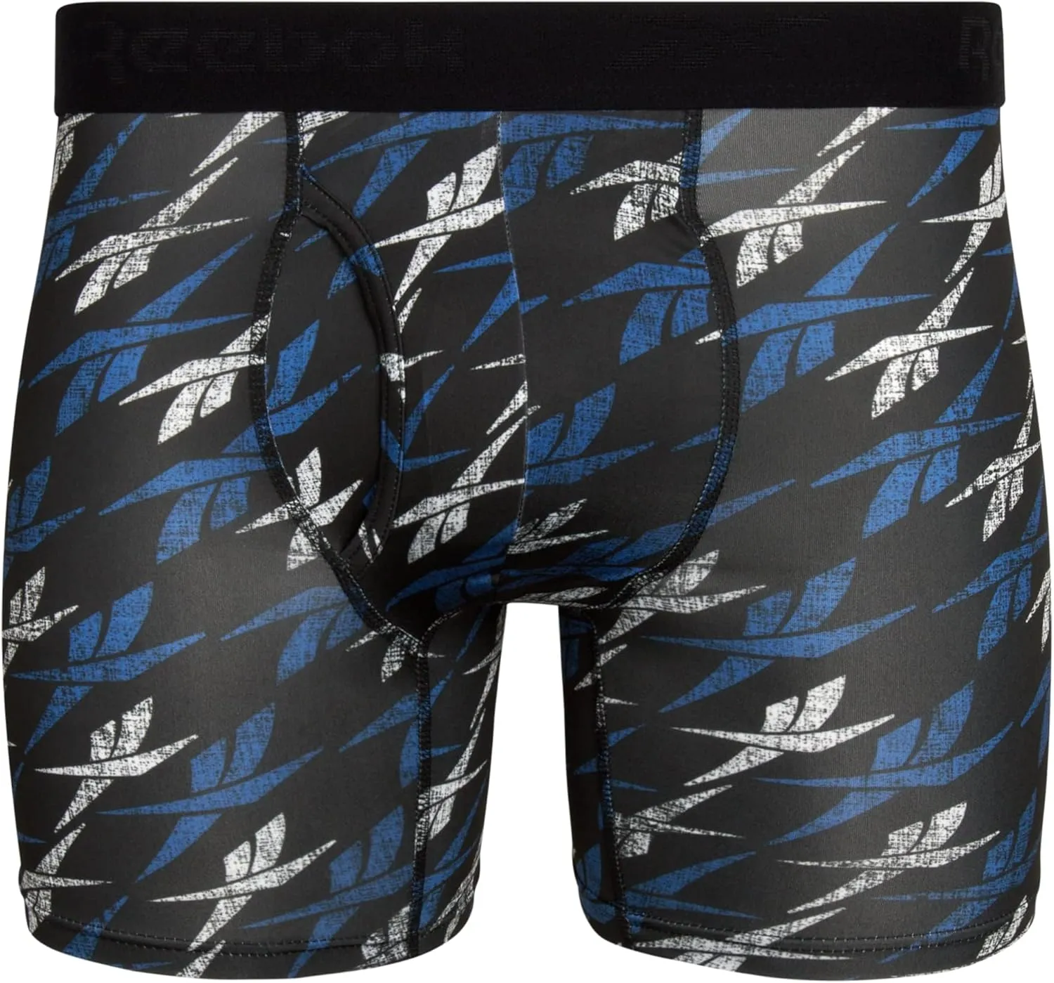 Reebok Men's Boxer Briefs - 8 Pack Moisture Wicking Athletic Performance Underwear Boxers for Men with Mesh Pouch (S-2XL)