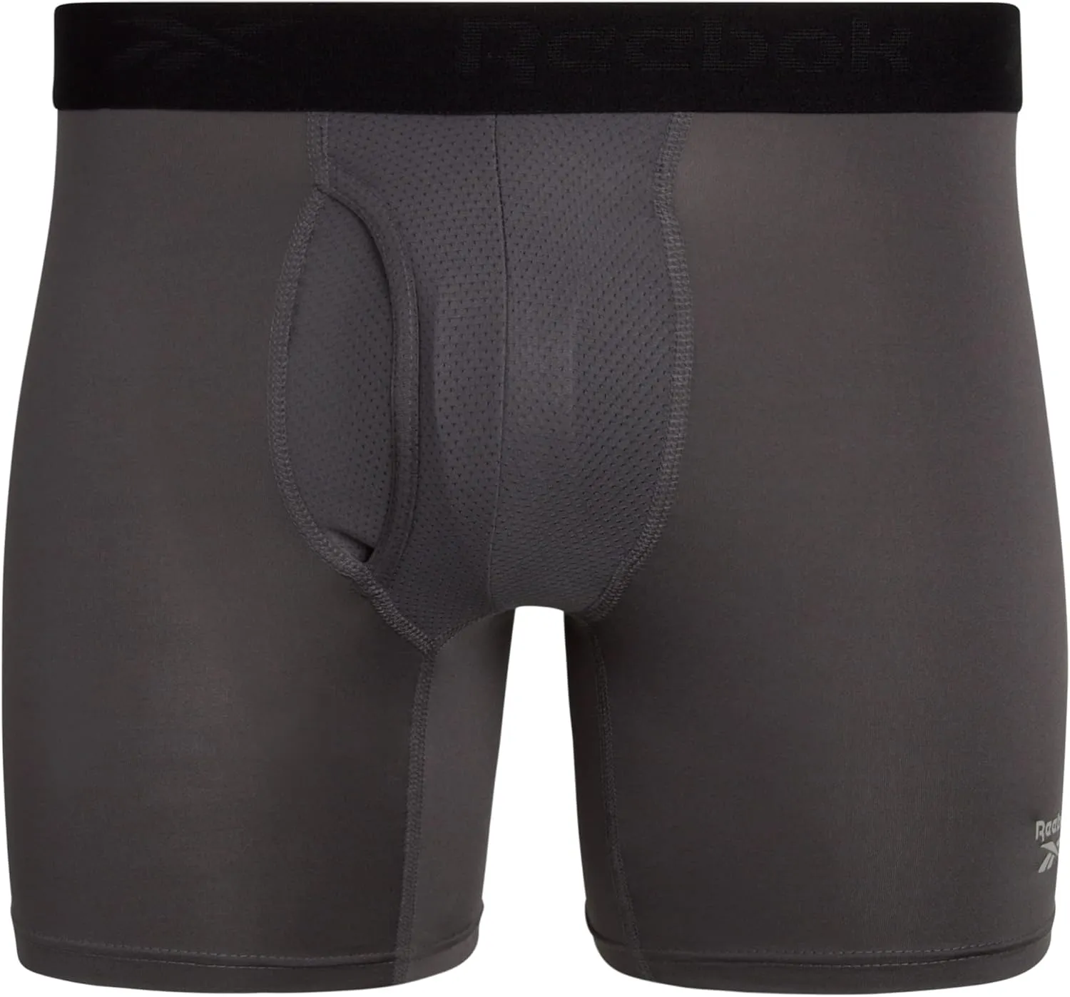 Reebok Men's Boxer Briefs - 8 Pack Moisture Wicking Athletic Performance Underwear Boxers for Men with Mesh Pouch (S-2XL)