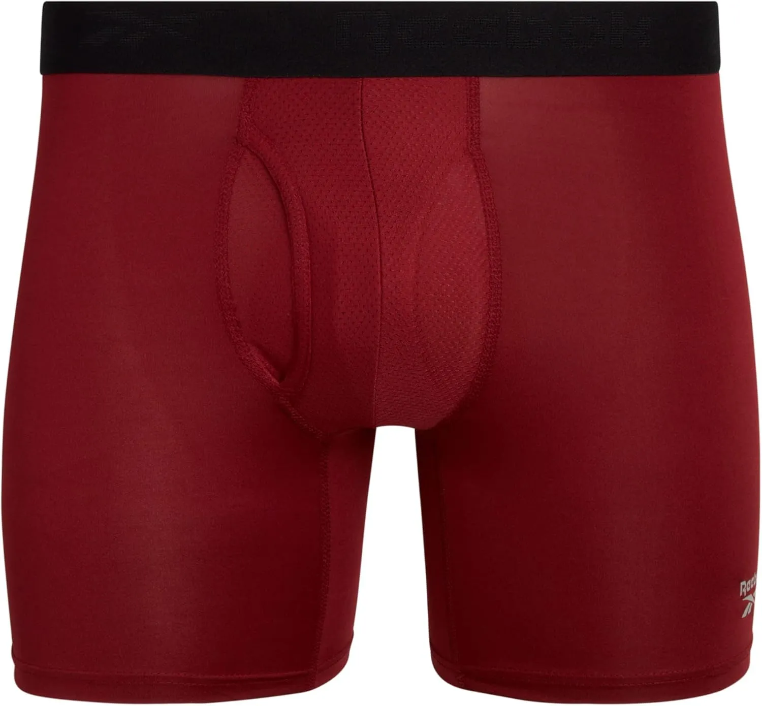 Reebok Men's Boxer Briefs - 8 Pack Moisture Wicking Athletic Performance Underwear Boxers for Men with Mesh Pouch (S-2XL)