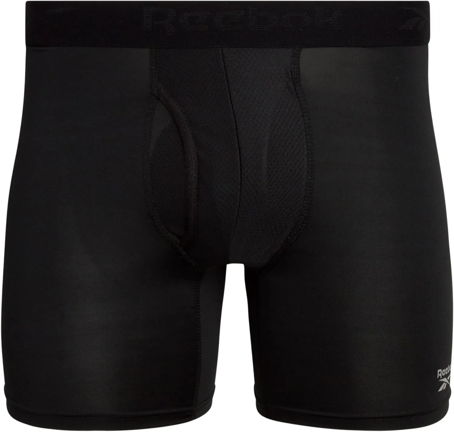 Reebok Men's Boxer Briefs - 8 Pack Moisture Wicking Athletic Performance Underwear Boxers for Men with Mesh Pouch (S-2XL)