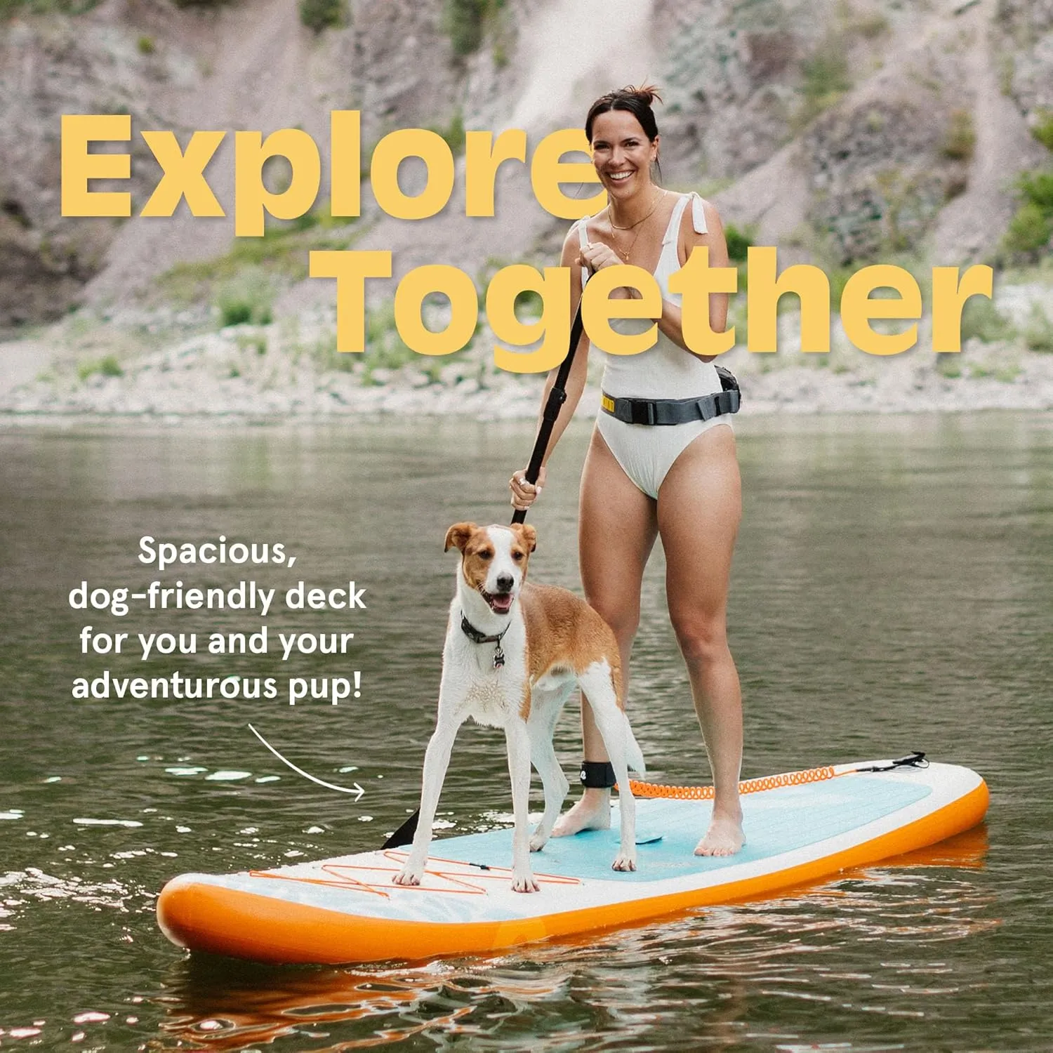 Retrospec Weekender Inflatable Stand Up Paddle Board Includes Paddle, Pump, and Accessories 10’6” Lightweight iSUP, Puncture Resistant Inflatable Paddle Board for Adults