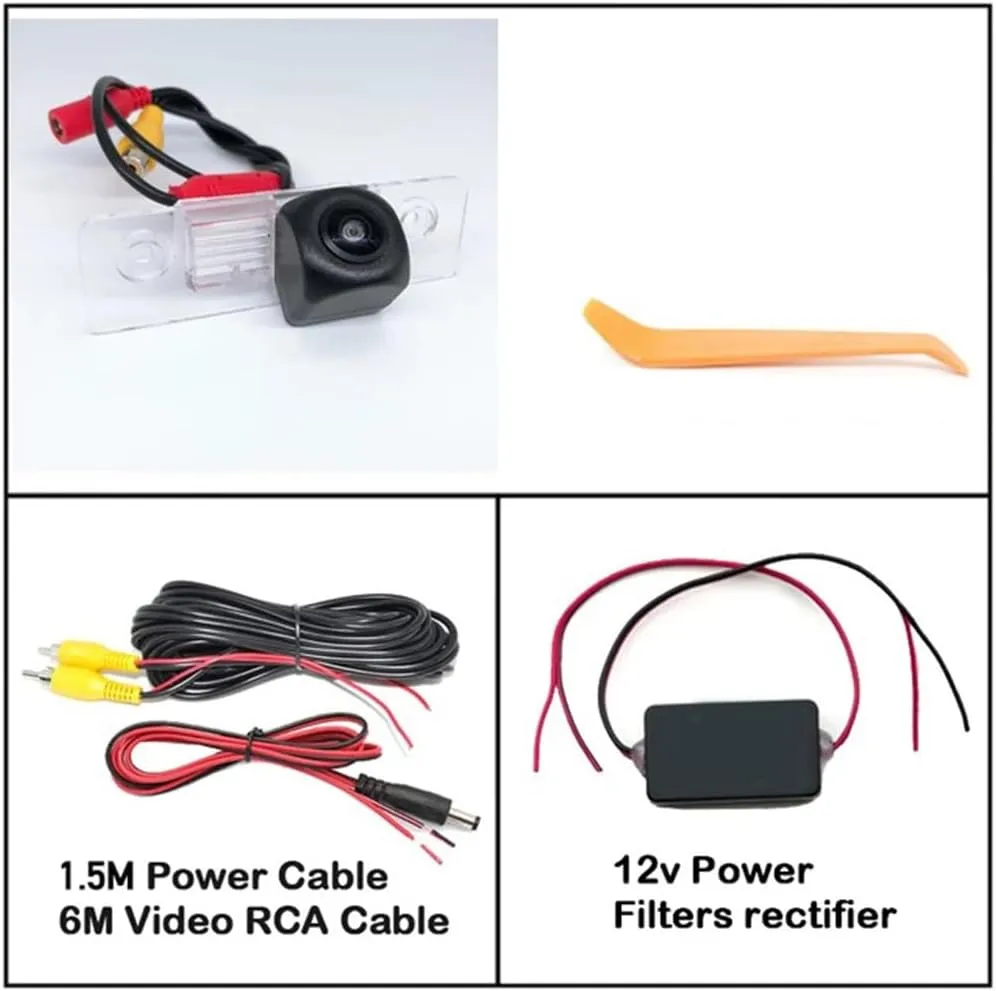 Reversing Camera for Ford Fusion Mondeo 1996-2012, CCD 1280Px720P Car Rear View Camera