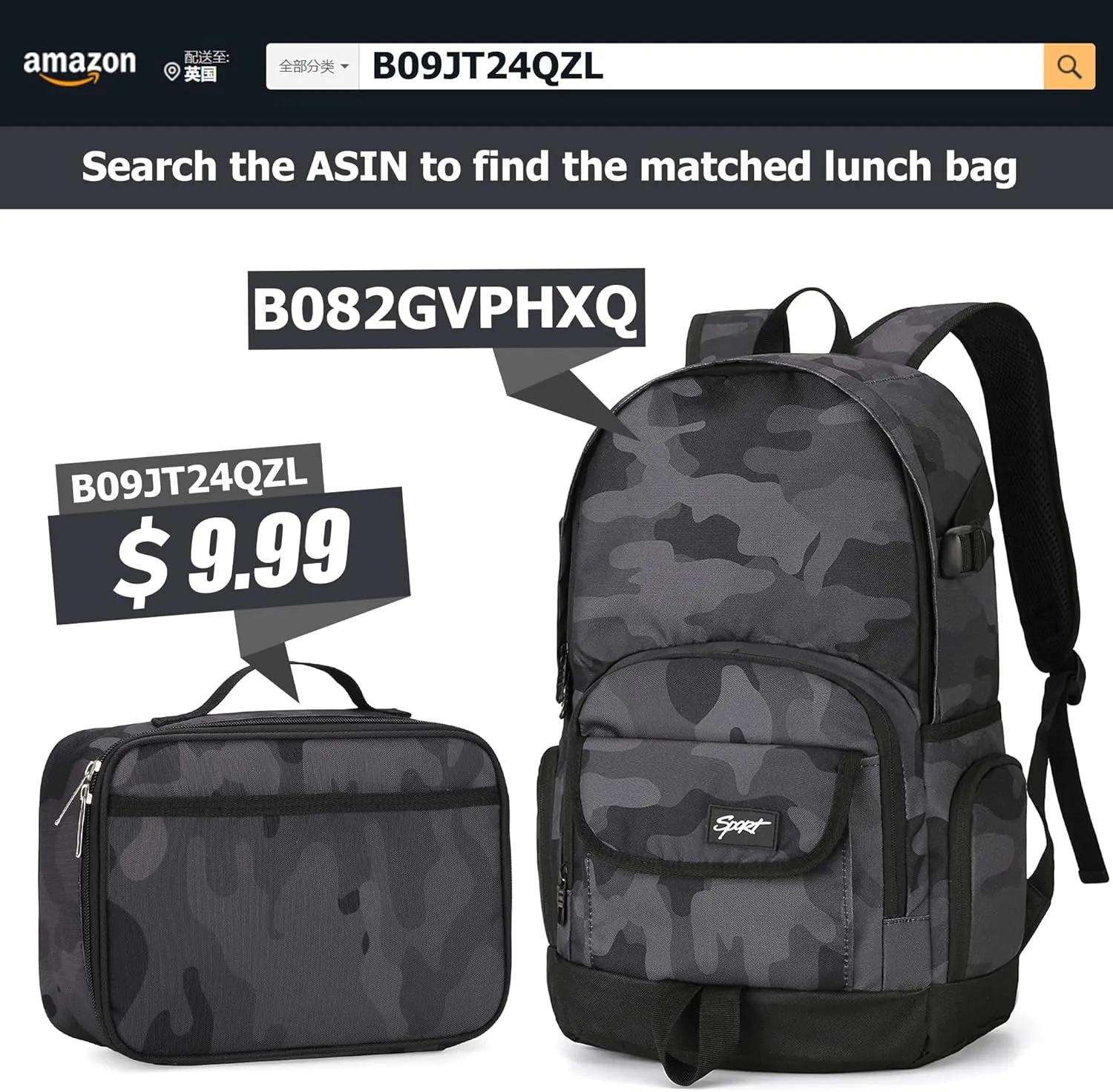 rickyh style School Backpack Travel Bag for Men & Women Lightweight College Back Pack with Laptop Compartmen