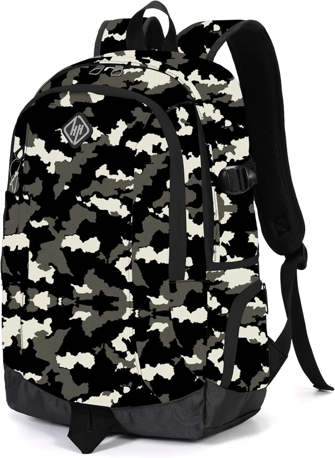 rickyh style School Backpack Travel Bag for Men & Women Lightweight College Back Pack with Laptop Compartmen