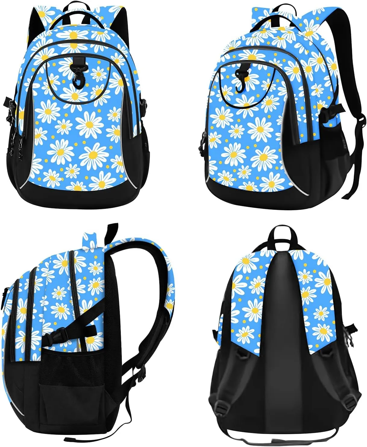 rickyh style School Backpack Travel Bag for Men & Women Lightweight College Back Pack with Laptop Compartmen