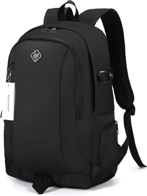 rickyh style School Backpack, Travel Bag for Men & Women, Lightweight College Back Pack with Laptop Compartment