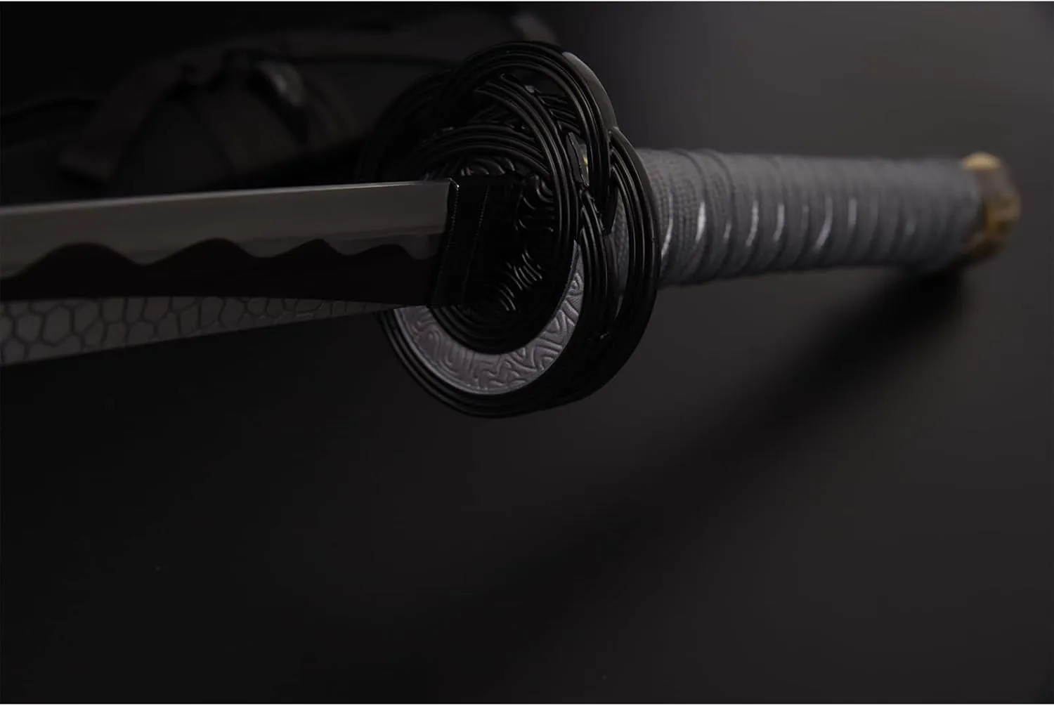 Rivers of Blood Moonveil Katana Stainless Steel Metal Sword Replica Sword Suitable for Cosplay Enthusiasts to Collect Gifts