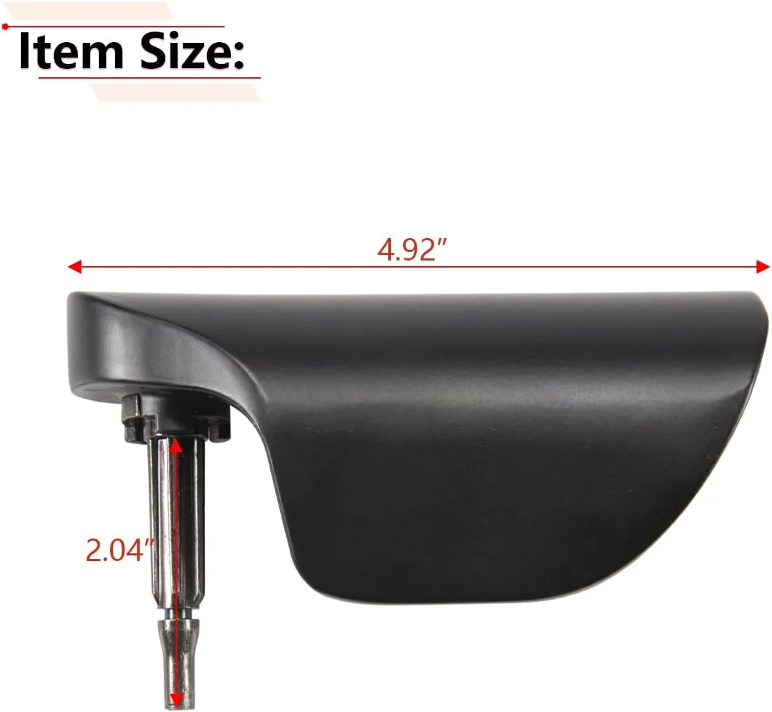 RLB-HILON Metal Hood Latch Release Handle Compatible with Audi TT TTRS 2007 2008 2009 2010 2011 2012 2013 2014, for 8J1823533C