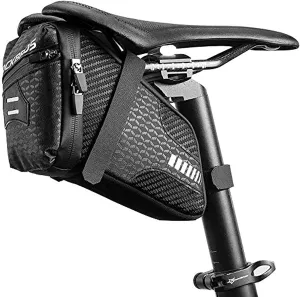 ROCKBROS Bike Saddle Bag - Seat Bag 1.5L Bicycle Bag Cycling Accessories Storage Pouch Wedge Pack for Mountain & Road Bike