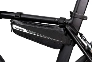 Roswheel Race Series 121444 Bike Frame Mounted Bag Bicycle Triangle Pouch Cycling Accessories Pack for Road Bike