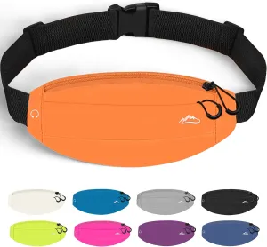 Running Fanny Pack Whole Bag Reflective, Running belt for Women &Men,Sweatproof Phone Holder Workout, Running Waist Pack (orange)