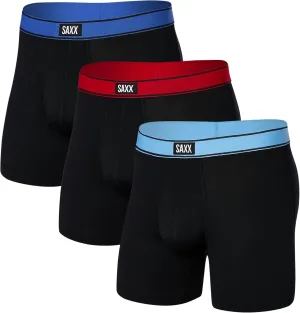 SAXX Underwear Co. - Men's Daytripper Boxer Brief Fly 3Pk With Built-In Pouch Support - Underwear For Men