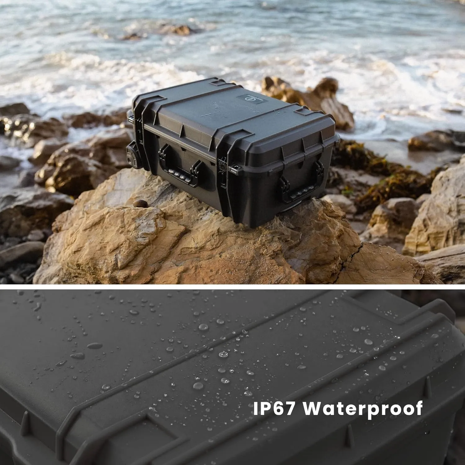 Seahorse 920 Professional Camera Protective Hard Case - TSA Approved/Mil Spec / IP67 Waterproof/USA Made for Professional Photographers Camera Enthusiasts