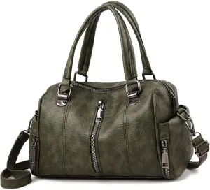 Shoulder Bags Women Handbag Faux Leather Tote Large Capacity Purse Crossbody Bags Top Handle Totes with Shoulder Strap