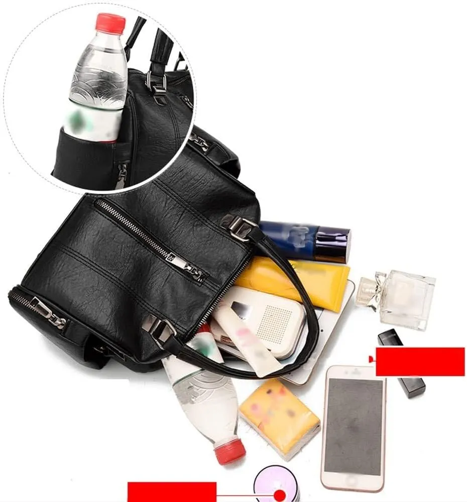 Shoulder Bags Women Handbag Faux Leather Tote Large Capacity Purse Crossbody Bags Top Handle Totes with Shoulder Strap