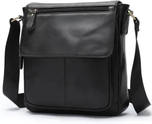 Shoulder Genuine Leather Purse Crossbody Messenger For Men Bag