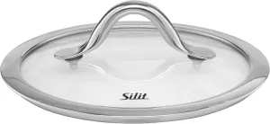 Silit Glass Lid Vitaliano Ø 18cm Metal Handle Dishwasher Safe