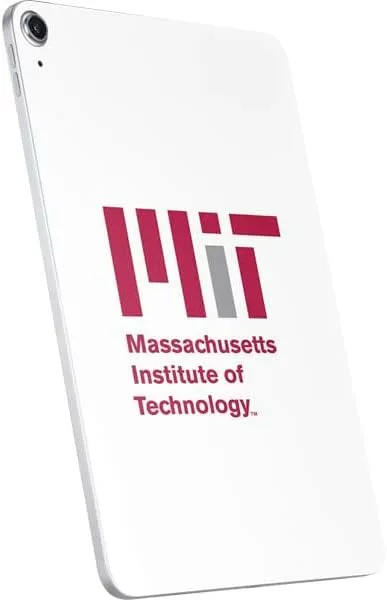 Skinit Decal Tablet Skin Compatible with iPad 11th Gen (2025) - Officially Licensed Massachusetts Institute of Technology MIT Logo Design