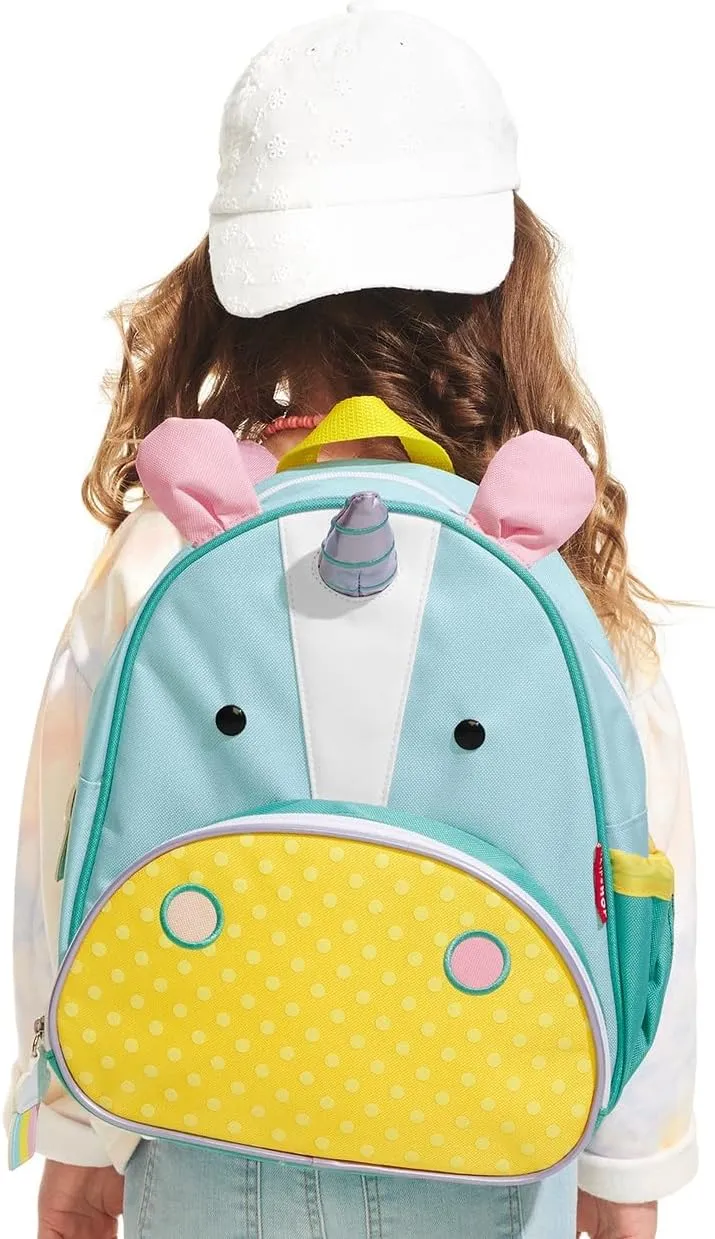Skip Hop Toddler Backpack, Zoo Preschool Ages 3-4, Unicorn