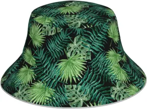 Sky Blue Tie Dye Bucket Hat for Women Men Teens Double-Side-Wear Reversible Summer Beach Sun Hat Packable Fisherman Cap