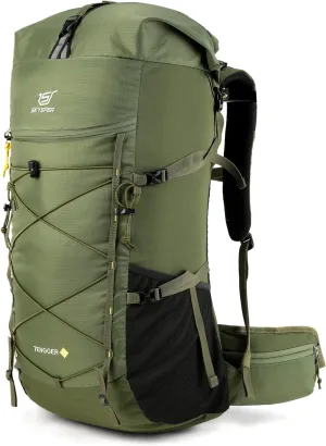 SKYSPER Hiking Backpack, 50L/60L Backpacking Backpack for Camping Travel, Lightweight Waterproof Outdoor Pack for Men Women