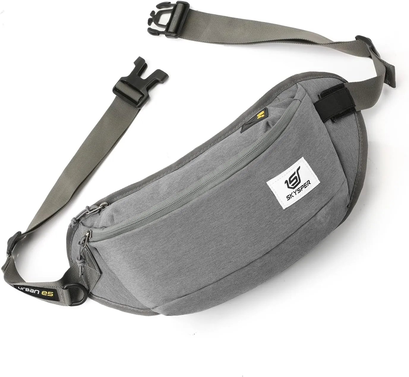 SKYSPER Sling Bag for Men, Anti Theft Crossbody Bag RFID Sling Backpack Mens Fanny Pack for Hiking Travel Gym Daily Use