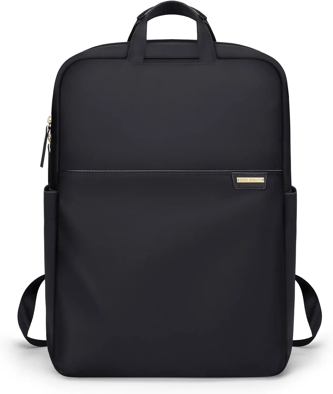 Slim Laptop Backpack for Women, Lightweight Business Backpack for Women Computer Bag Purse for Commuting, Fit 16 Inch, Black