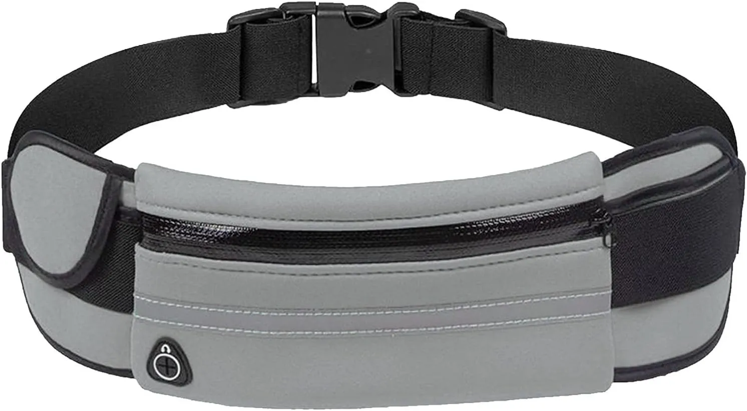 Slim Running Belt for Men, Waterproof Fanny Pack for Men,Phone Holder for Running,Reflective Waist Bag,Runners Belt Pouch,Money Belt,Waist Pack Bag for Workout Running Travel Camping