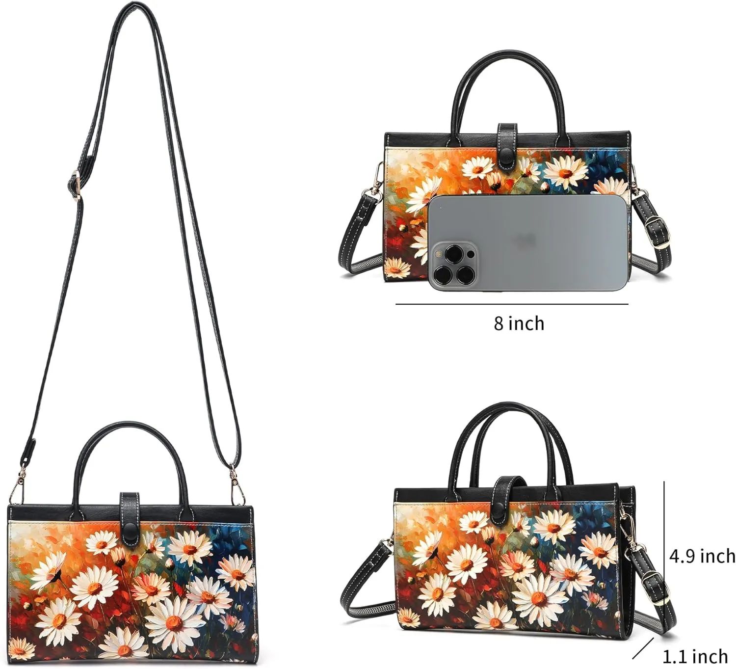Small Crossbody Bags Shoulder Bag for Women Ladies Purse and Handbags Wallet Top Handle Handbags