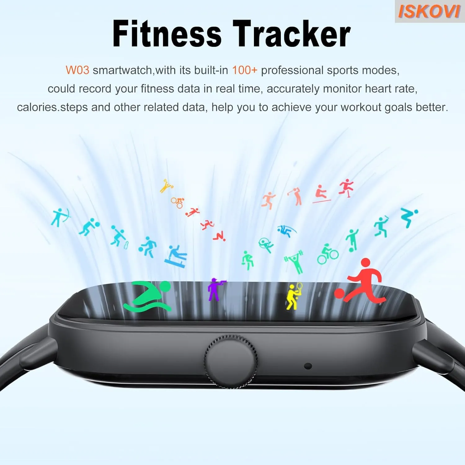 Smart Watch for Men Women Answer/Make Calls,Smartwatch with Heart Rate Sleep Counter Fitness Tracker, 100  Sport Modes IP68 Waterproof Step Counter Smartwatch for iOS Android.