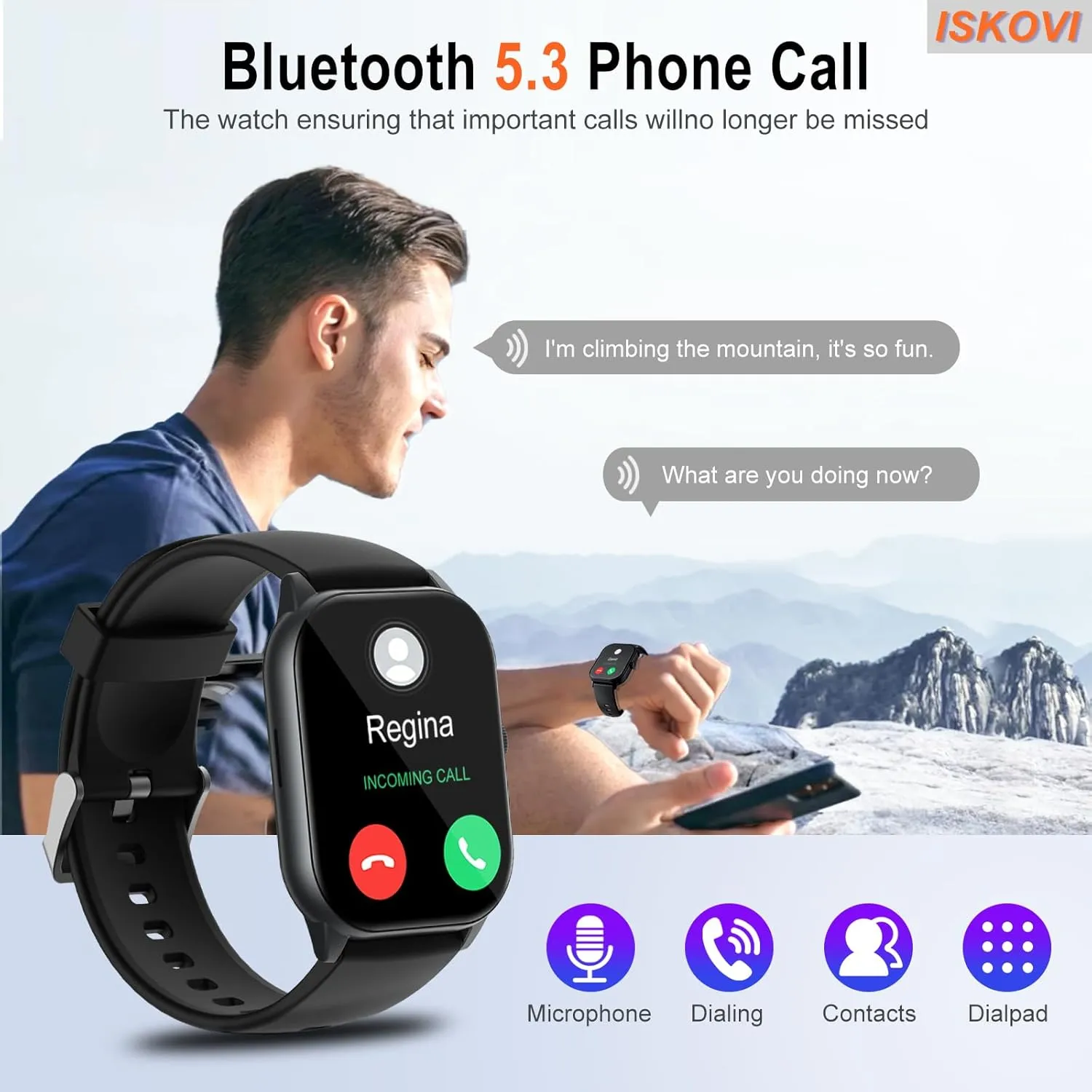 Smart Watch for Men Women Answer/Make Calls,Smartwatch with Heart Rate Sleep Counter Fitness Tracker, 100  Sport Modes IP68 Waterproof Step Counter Smartwatch for iOS Android.