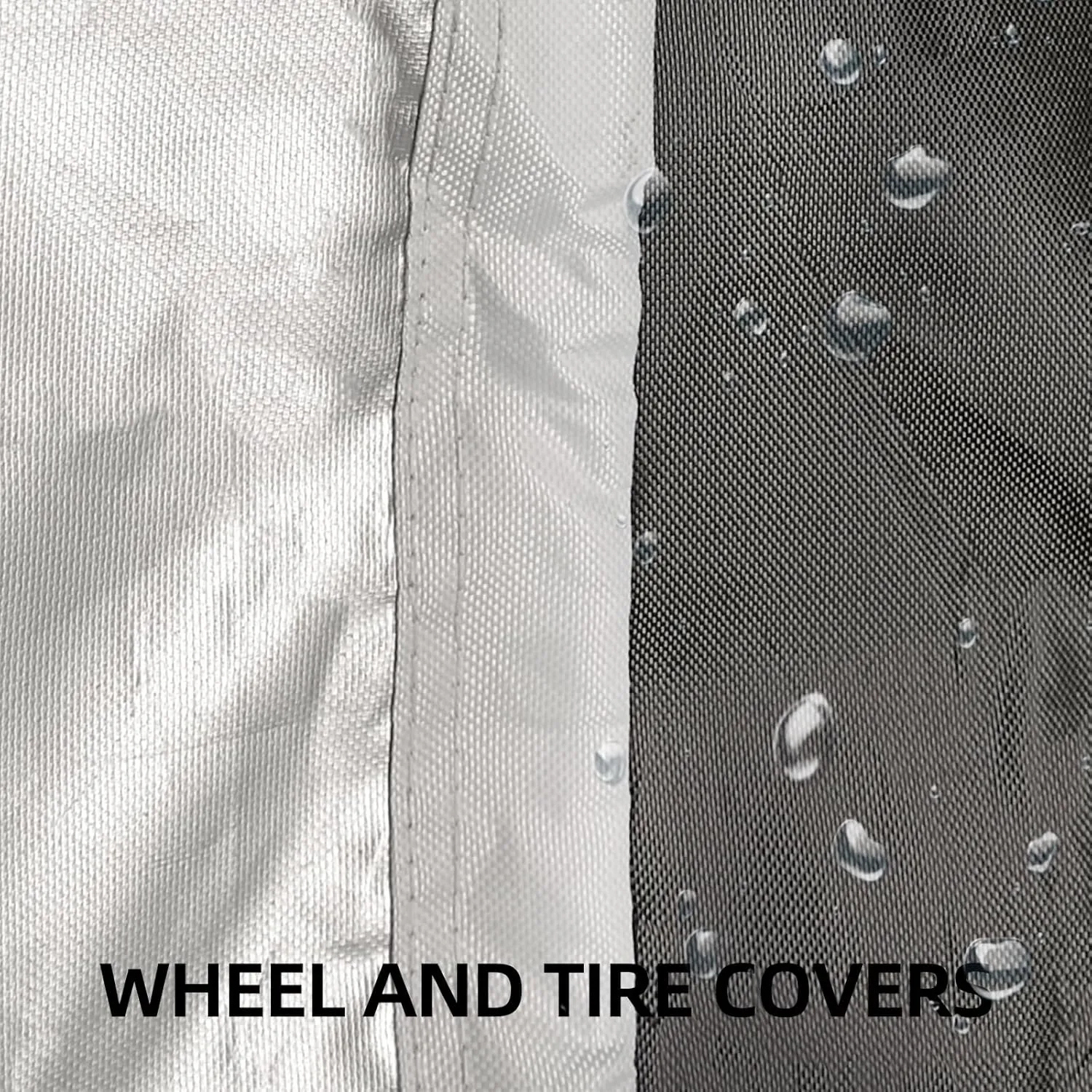 Spare Tire Cover with Handle,420D Oxford Cloth Portable Tire Totes,Tire Bag Against Dust and Scratches Tire Wheel Protector for RV Jeep(Fits Tire Diameters 22''-31'', M)