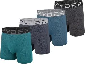 Spyder Performance Mesh Mens Boxer Briefs Sports Underwear For Men