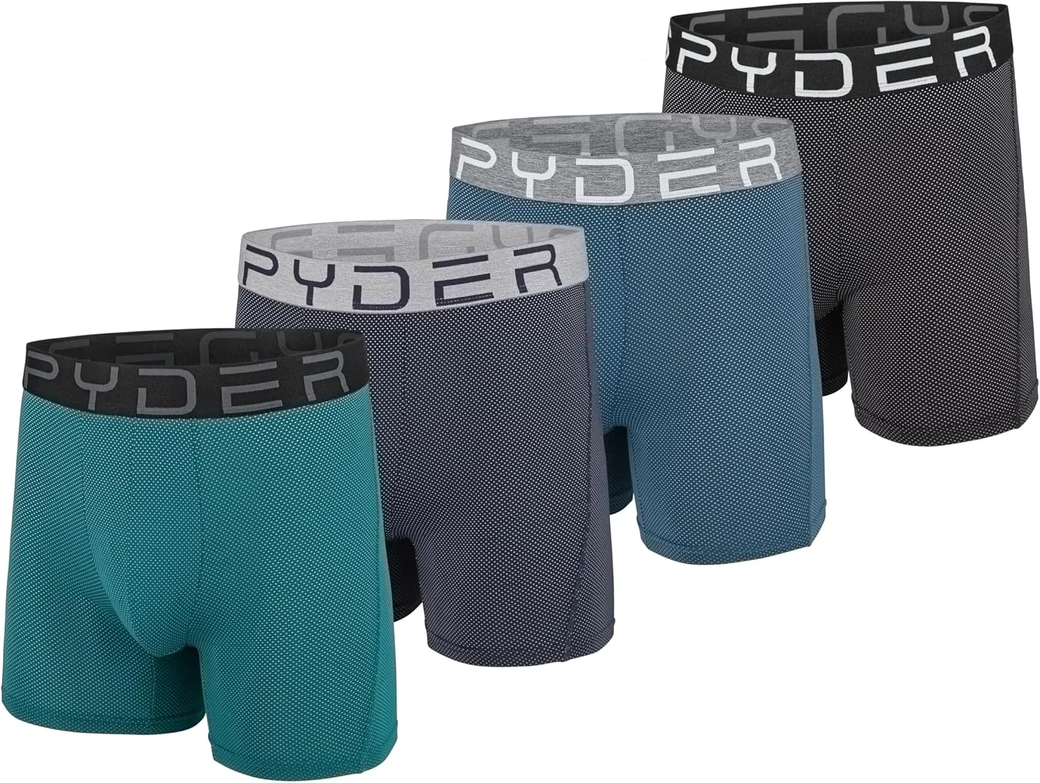 Spyder Performance Mesh Mens Boxer Briefs Sports Underwear For Men