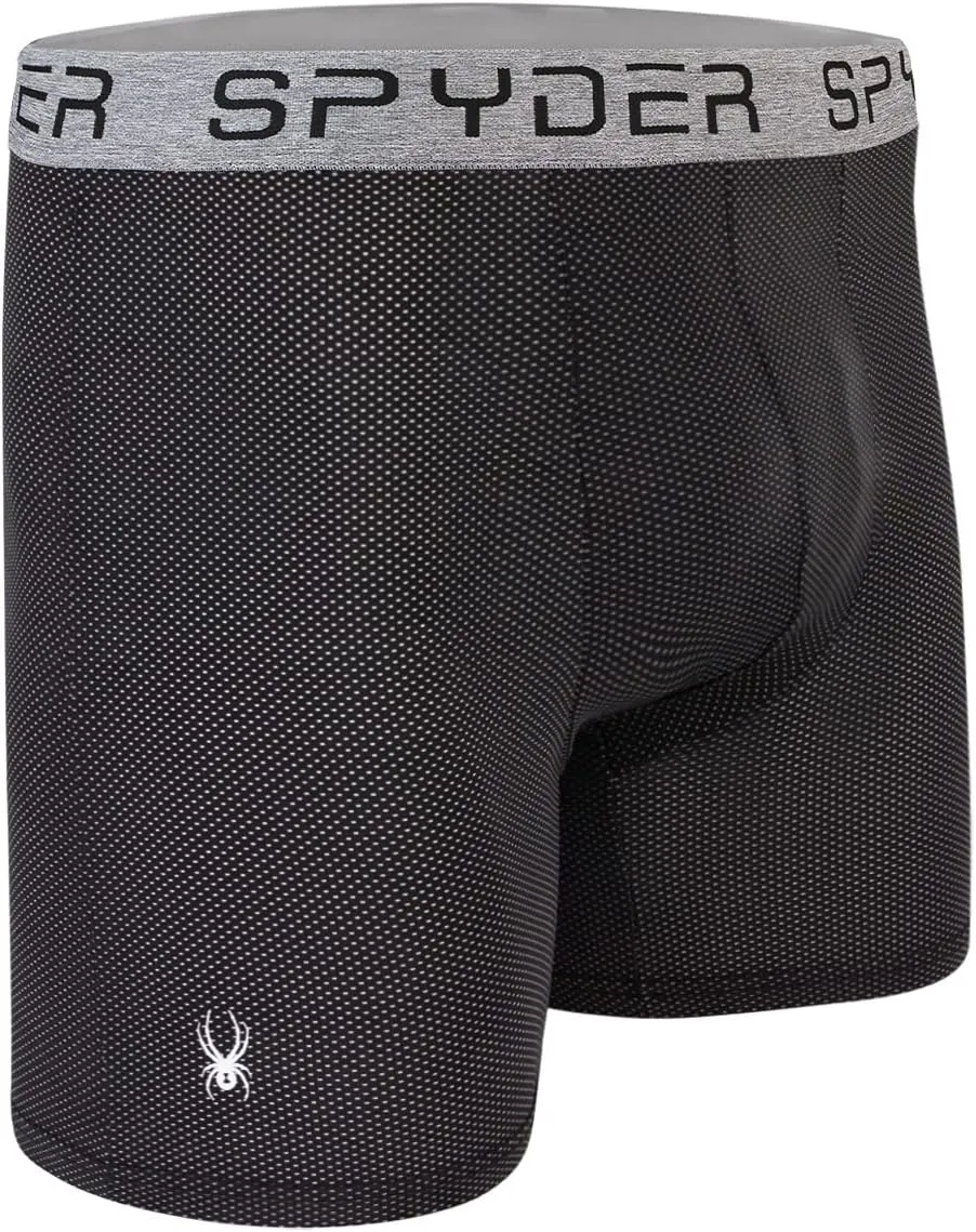 Spyder Performance Mesh Mens Boxer Briefs Sports Underwear For Men