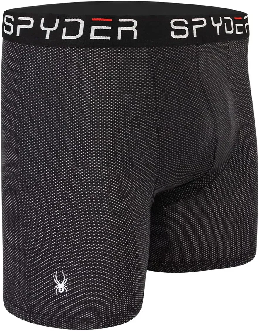 Spyder Performance Mesh Mens Boxer Briefs Sports Underwear For Men