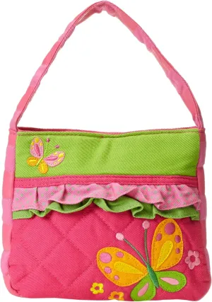 Stephen Joseph Little Girls Toddler Quilted Purse, Purse for Little Girls Handbags Kids Age 3-8