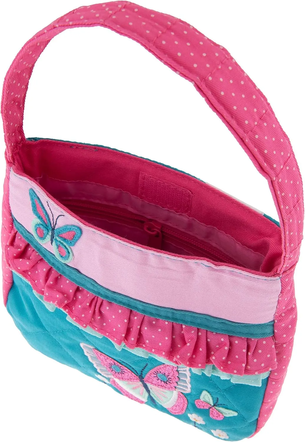 Stephen Joseph Little Girls Toddler Quilted Purse, Purse for Little Girls Handbags Kids Age 3-8
