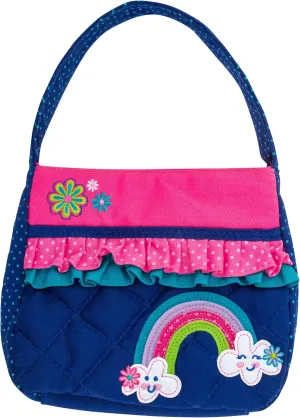 Stephen Joseph Little Girls Toddler Quilted Purse, Purse for Little Girls Handbags Kids Age 3-8