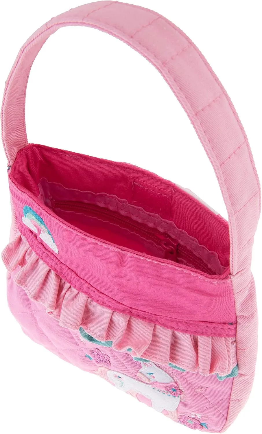 Stephen Joseph Little Girls Toddler Quilted Purse, Purse for Little Girls Handbags Kids Age 3-8