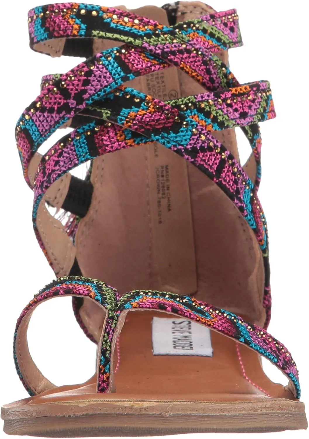 Steve Madden Unisex-Child JCROWN Gladiator Sandal