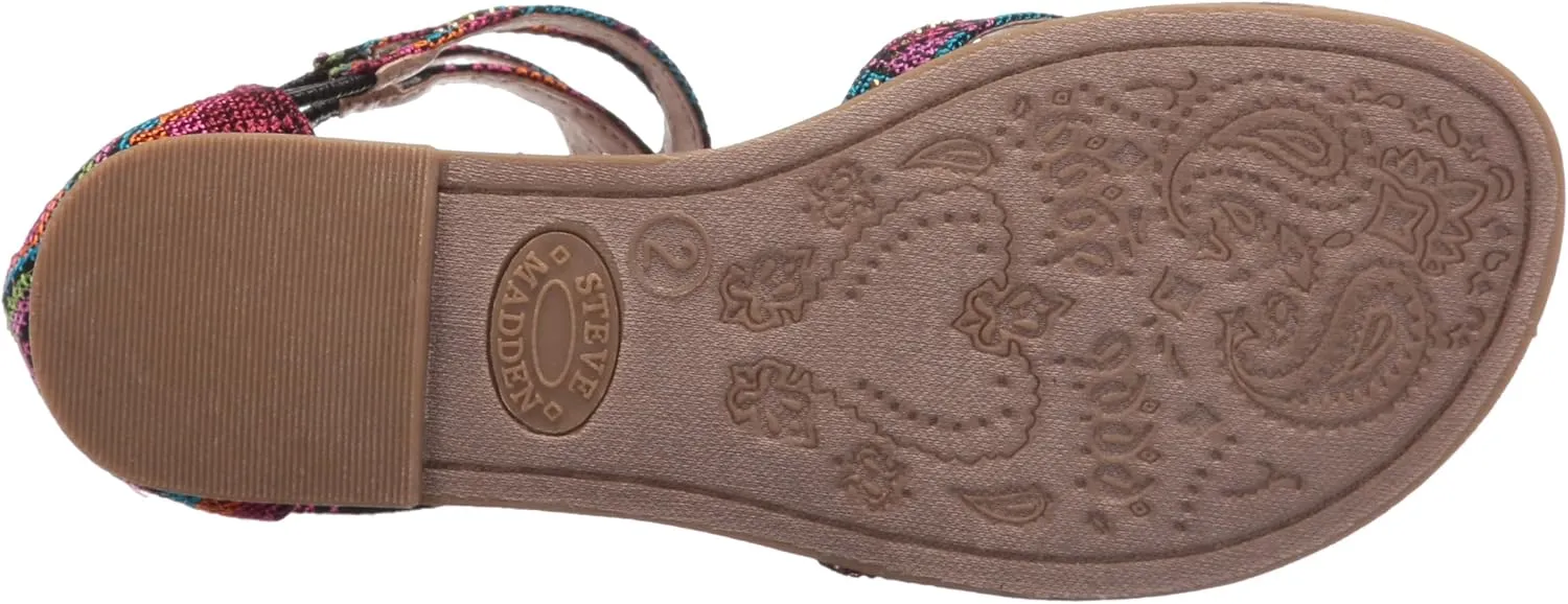 Steve Madden Unisex-Child JCROWN Gladiator Sandal
